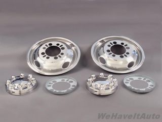 Wheel Simulator Stainless Steel 16 16 5 Dually 8 Lug Ford Chevy