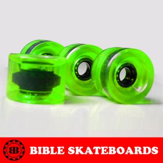 Brand New Skateboard Longboard Wheels 78A SEALED Set of 4 with ABEC 9