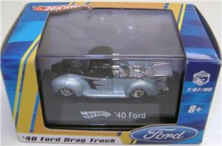 1940 Ford Drag Truck Hot Wheels Diecast 1 87