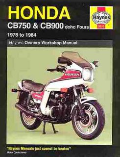Honda CB750 CB900 DOHC 4S Repair Shop Manual 1978 1979 1980 1981 1982