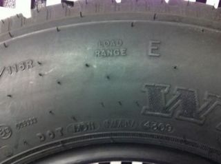 One Goodyear Wrangler HT Tire, LT245/75/16, Dot 4309, Tread 10 11/32.