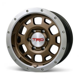 TRD 95 2013 Toyota Tacoma Bronze Finish Beadlock Wheel Set Caps and