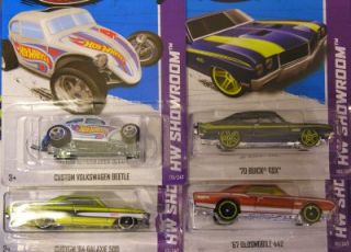 Hot Wheels 2012 /13 KMART COLLECTOR DAYS Set of all 4 From NOVEMBER