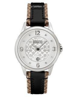 COACH CLASSIC SIGNATURE STRAP WATCH   All Watches   Jewelry & Watches