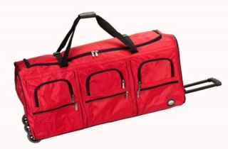40 Heavy Duty Rolling Duffel Bag Wheeled Duffle Travel Luggage