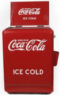 New Classic Coca Cola Machine Old Style Vending Cooler