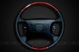 New 00 03 Dodge RAM Van Factory Style Steering Wheel American Walnut w