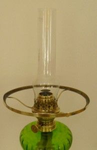 Superb Antique Ehrich Graetz Oil Lamp
