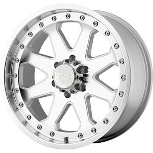 New 17X9 5 139.7 Imperial Silver Machined Face Wheels/Rims