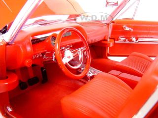 1963 Chevrolet Impala HT Red 1 18 Diecast Model Car