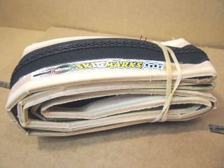 NOS Slime (IRC) Skid Marks 700c Foldable Clincher Tire w/Kevlar Belt