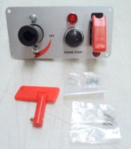 Racing Switch Panel Push Button Start Aircraft Toggle Battery