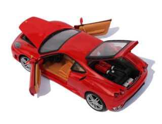 Ferrari F430 Hot Wheels 1 18 Scale Diecast Model Car Red
