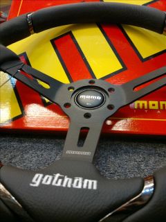 Genuine Momo Sports Steering Wheel Gotham Italy New