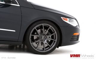 VMR 19 inch V713 Wheels Gunmetal Volkswagen VW GTI Passat Jetta Golf