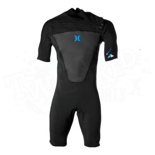 New Hurley Fusion 202 Spring Suit Wetsuit Black Small
