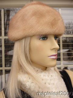 Women Natural Mink Fur Hat
