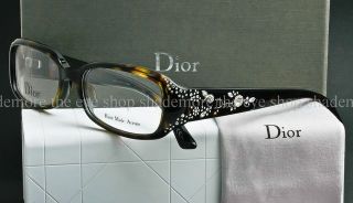 Authentic Christian Dior Eyeglasses Frame CD 3210 086 Havana Tortoise