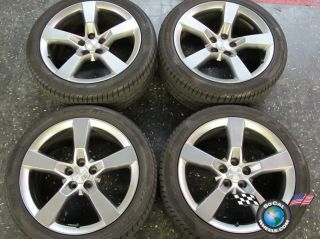 12 Chevy Camaro Factory 20 Silver Wheels Tires Rims 5444 5445