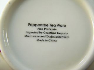 Peppertree Tea Ware Teapot with Cup
