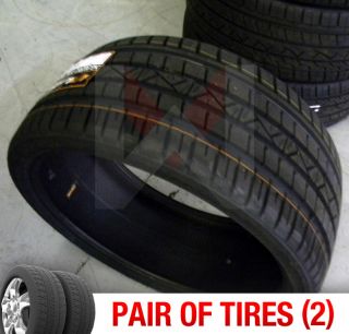 of 2) New 265/30R22 Lizetti LZOne Two Tires (1 Pair) 265 30 22 2653022