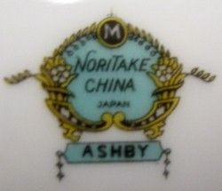 Noritake China Ashby Pattern Dinner Plate