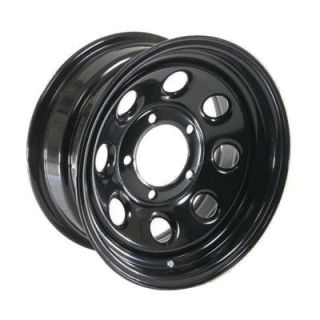 Cragar Soft 8 Black Steel Wheels 15x7 5x5 5 Set of 4