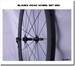 Bladex Road Wheel Set 250C Affordable Durable Full Carbon Wheels 50mm