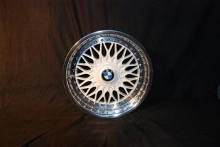 White BBs RC 8x17 BMW Styling 5 Rims Mirror Polished