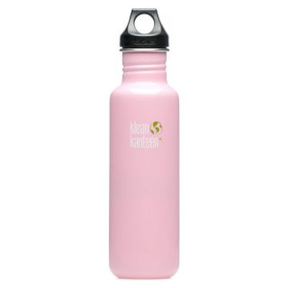 Klean Kanteen 27 oz w Loop Cap Water Bottle Canteen New Pink Renewal
