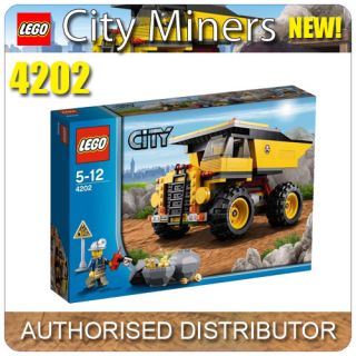 4202 LEGO Mining Truck LEGO City Mining Age 5 12 / 269 Pieces 2012 New