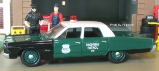 1967 PLYMOUTH FURY II Sedan Highway Patrol, Opening Hood, RRs, 164