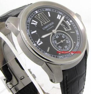 Cartier Calibre de Cartier Mens Watch Black W7100041