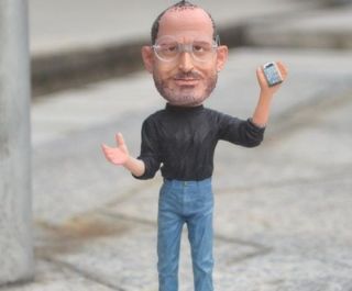 Great man Steve Jobs Apple Founder Statue Figure (iphone In hand) free