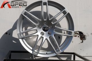 18 RS4 Style Silver Wheel Fit Audi A4 B4 B5 B6 A5 A6 A7 A8 S4 S5 Q5