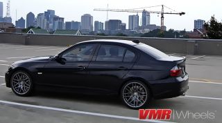 VMR 19 inch VB3 CSL Style Wheels Hyper Black BMW 3 Series E90 E92 E93