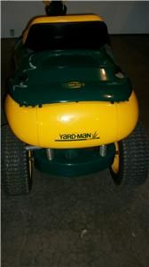 1999 Yard Man Bug 8 5 HP 28 inch Cut Riding Lawn Mower Used Very