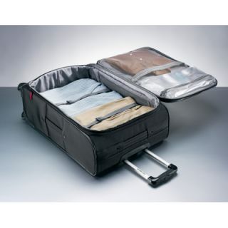 Samsonite 3 piece travel luggage set w/27 & 21 spinner Black his/her