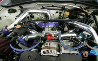 Agency Power Subaru WRX STI 2 0L 2 5L GT35R Turbo Kit Tial Wastegate