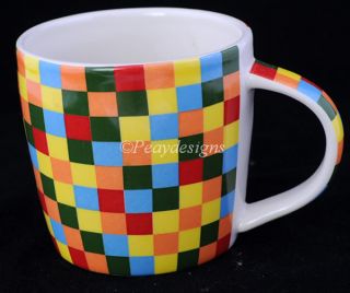 Over and Back Indoor Outfitters Multi Square Coffee Mug
