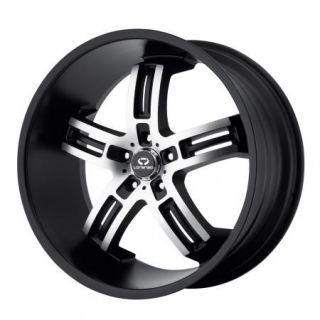 20 Staggered Matte Black Wheels Rims 2005 2012 Mustang