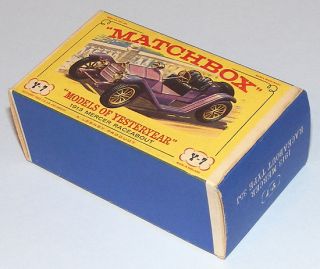 Matchbox Yesteryear Y7 1913 Mercer Raceabout