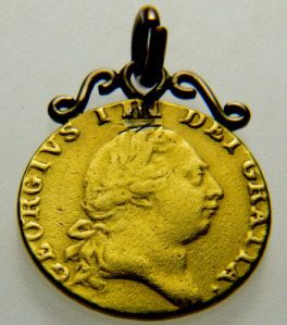 1798 George III Gold Guinea Coin CGS VF 55. 1797 George III Gold