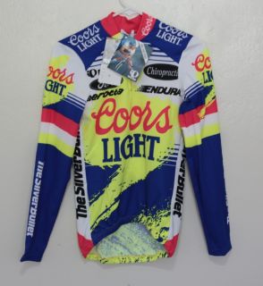 Coors Light jersey Made in Japan NOS XSmall XS Pearl izumi Serotta