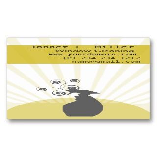 Cleaning Household Products Business Card Template