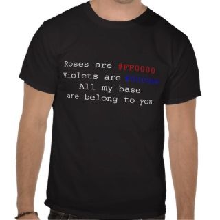 nerds love poem shirts