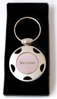 Mercedes Benz Schlüsselanhänger Typ Radkappe Edel