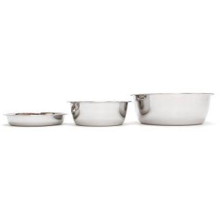 Doca Pet Stainless Steel Bowls   Stainless Steel   Bowls & Feeding Accessories