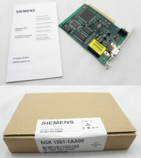6GK1561 1AA00 CP 5611 DP/PROFIBUS/MPI PC PCI Card Siemens S7 Simatic