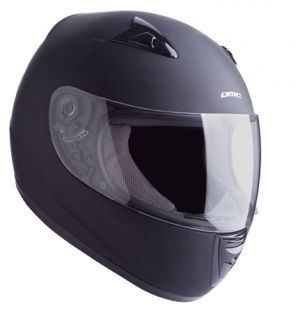 Helm Motorradhelm + Spoiler schwarz matt NEU Helm Gr M